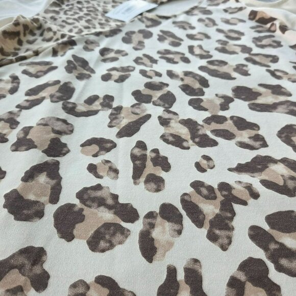 Blu Halo Boutique Women's Top Size Small RN156832 Leopard Print BIB! NWT - Picture 4 of 11